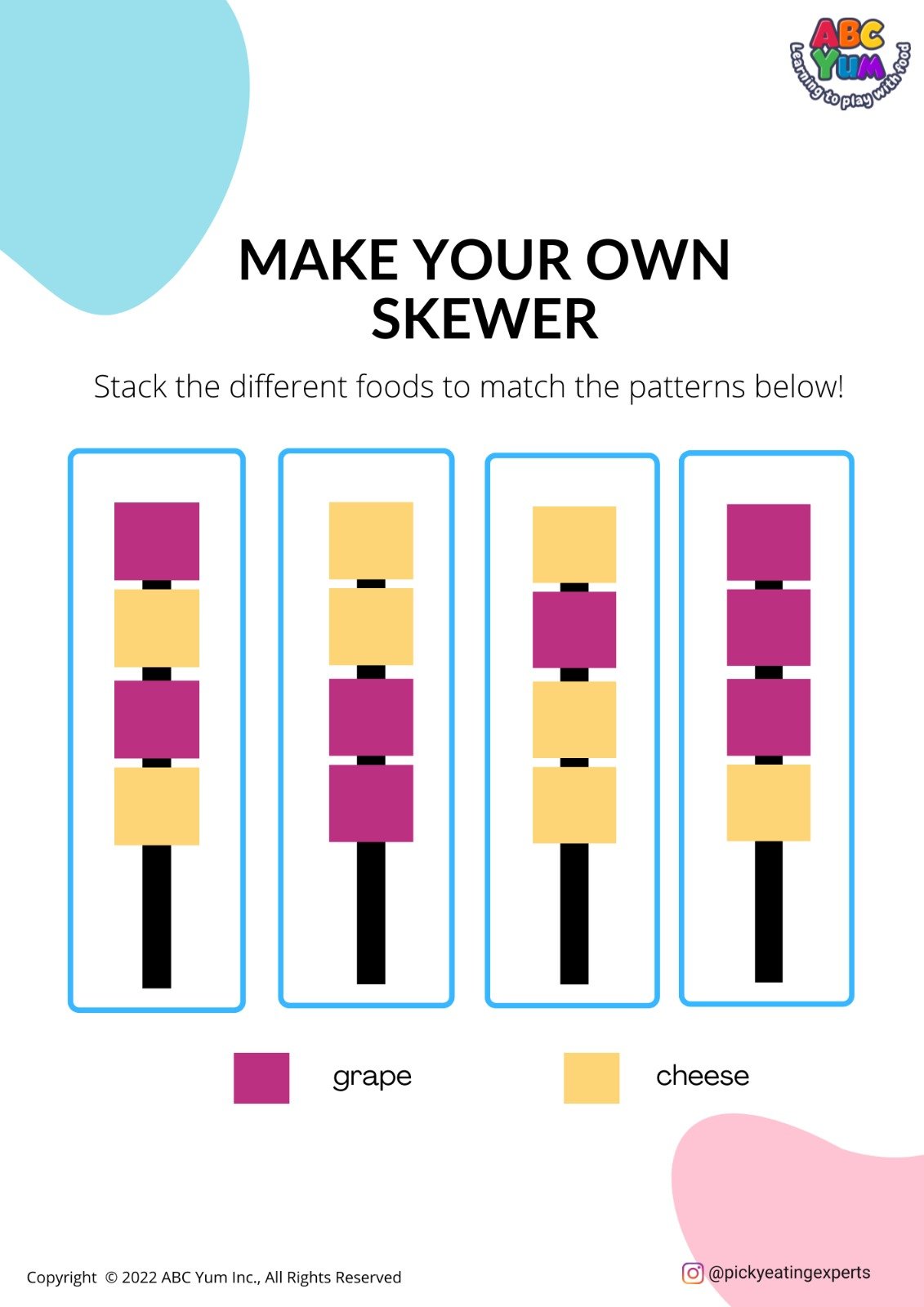 Mini Skewer Activity