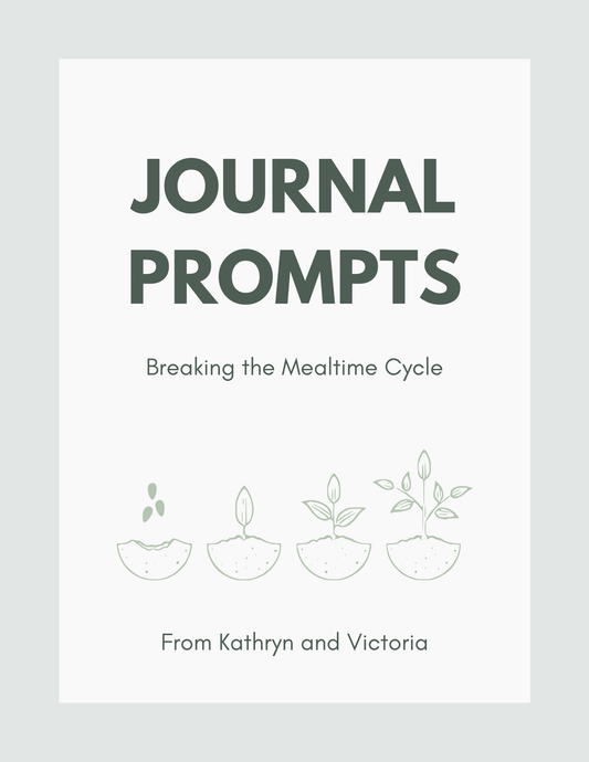 Journal Prompt: Breaking the Mealtime Cycle