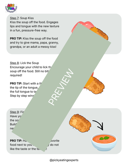Chunky Soup Step-by-Step Guide for Parents