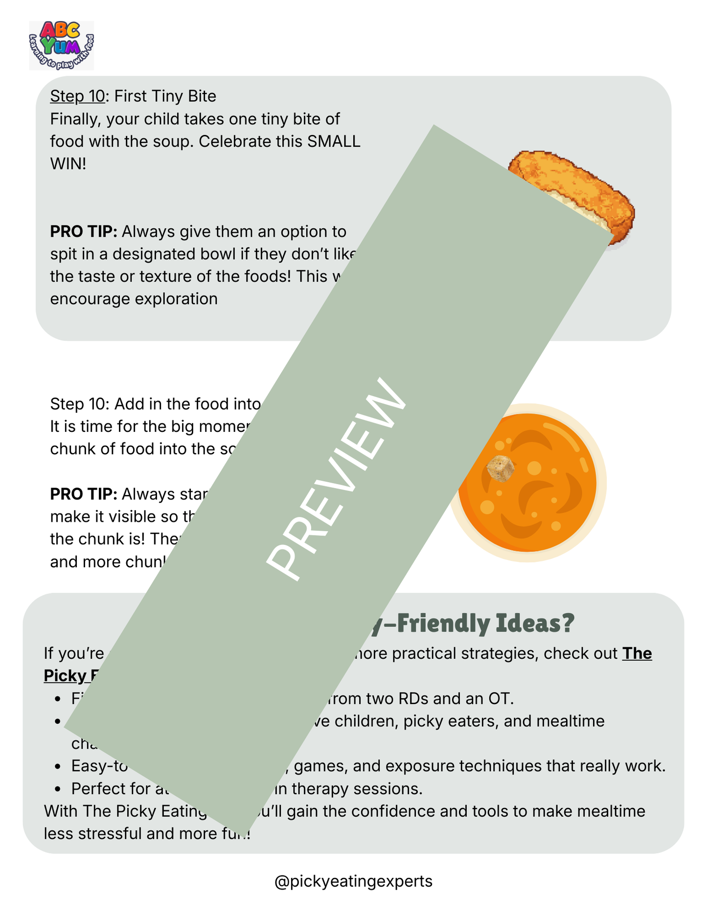 Chunky Soup Step-by-Step Guide for Parents