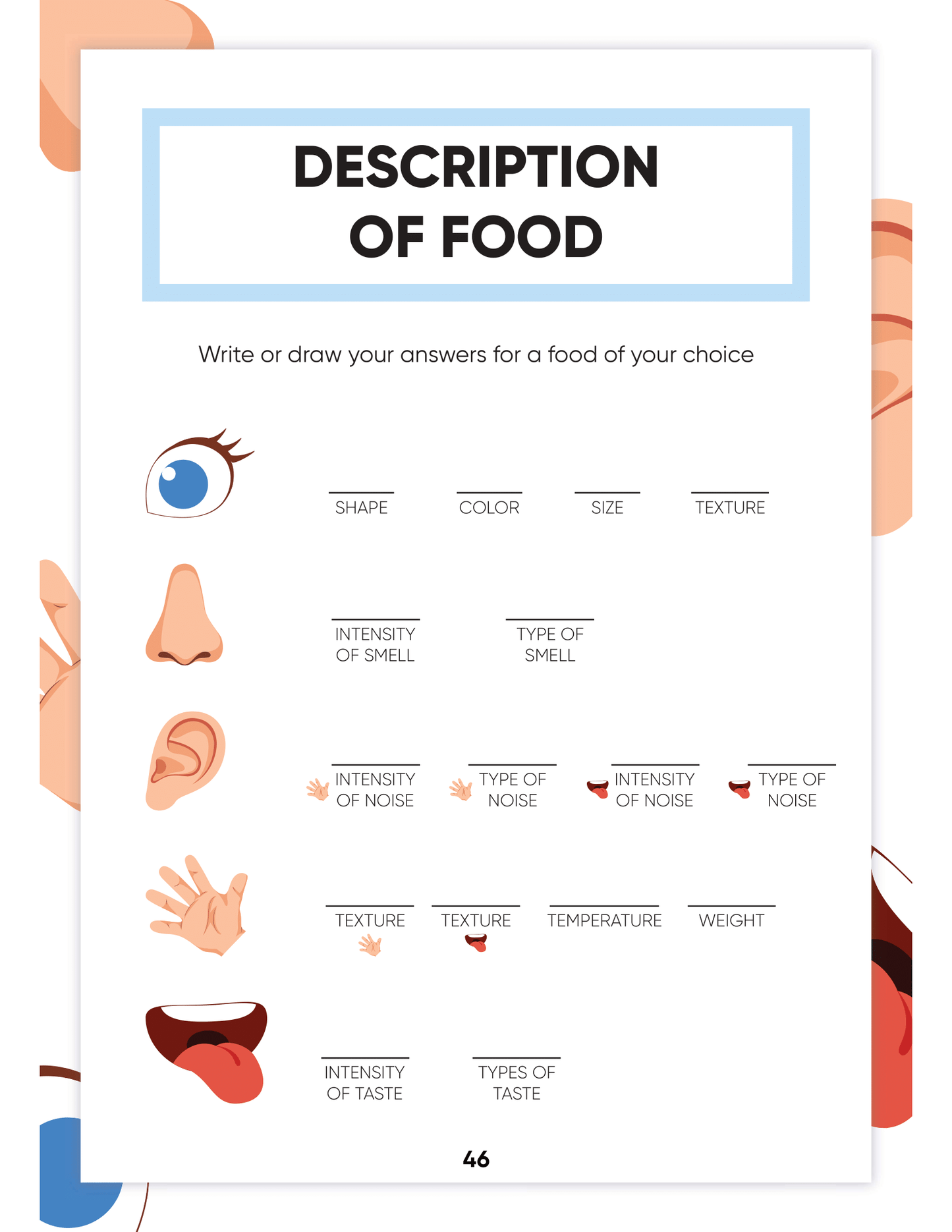 Chapter 2 - Description of Food